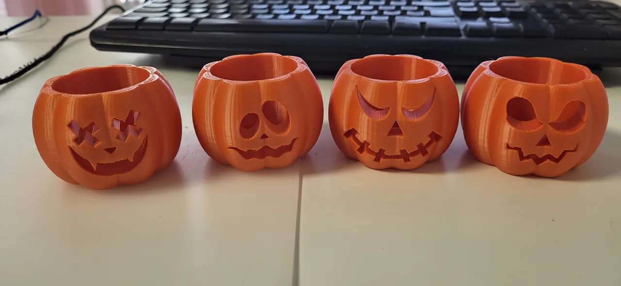 Halloween Pompoen Theelichthouder