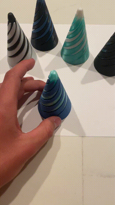 Spiral Fidget Cone