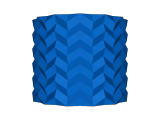 Geometric Origami Pot-0