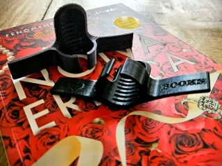 One Hand Book Holder