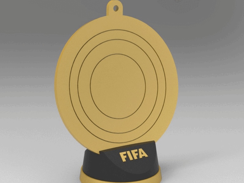 FIFA Club World Cup 2025 trophy Keychain – Free STL