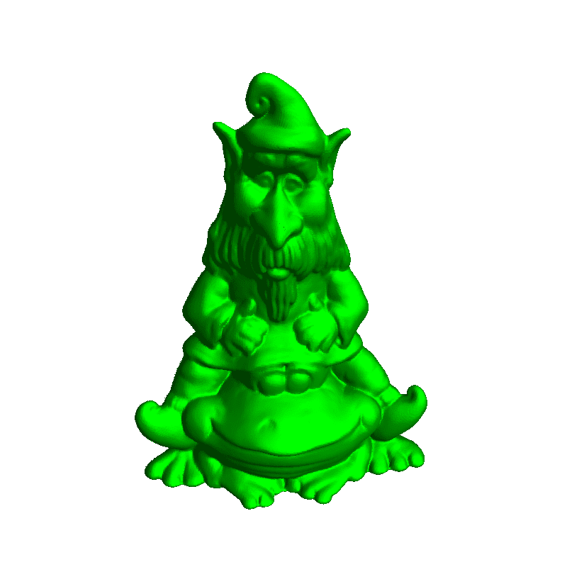 Garden Gnome on a Frog