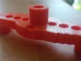 wood dowel hole drilling guide jig-2