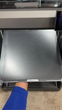 K2 Plus First Layer Calibration 350mm-3