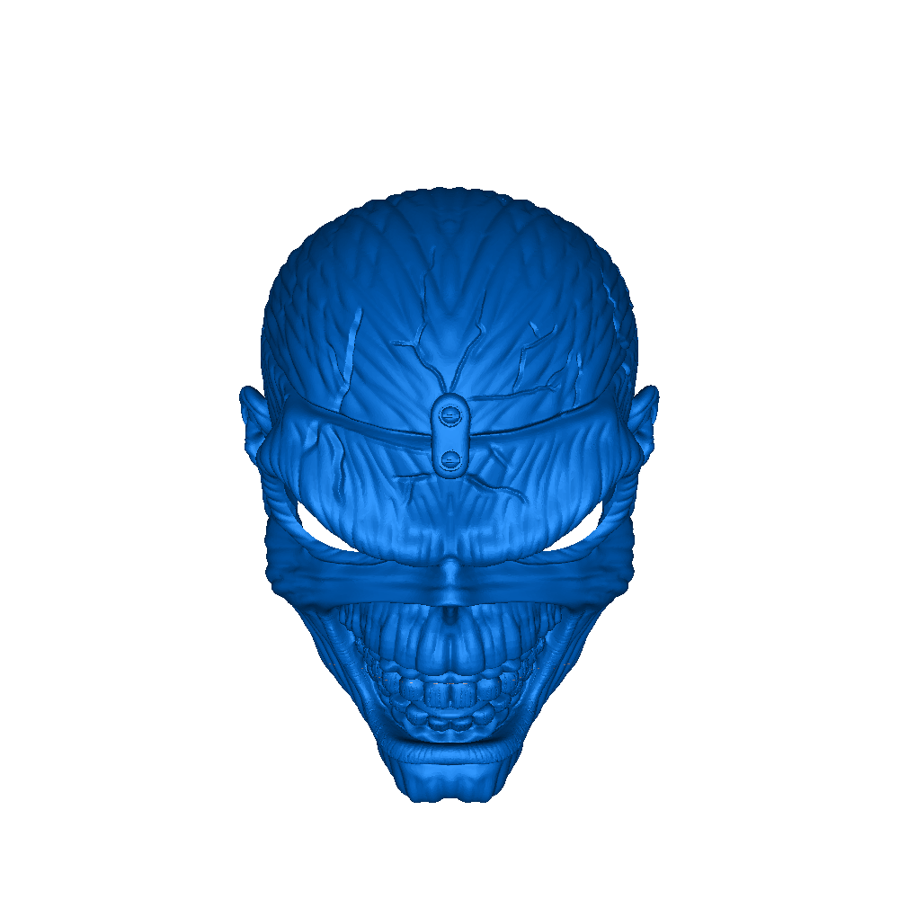 Eddie "The Head: Iron Maiden Mask by MrEmaker3D 