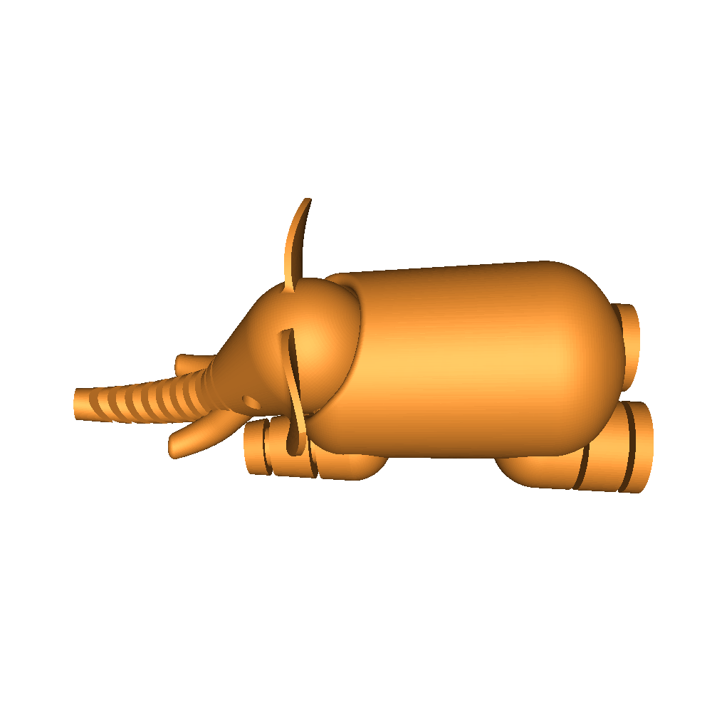 Indian Mythological Elephant