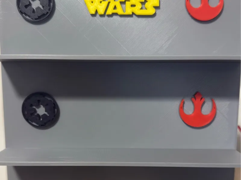 Star Wars MiniFig Shelf