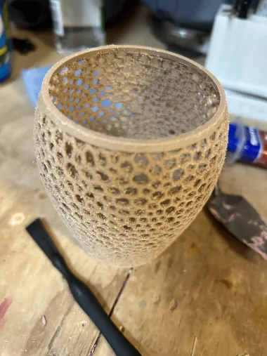 Toothbrush holder voronoi-0