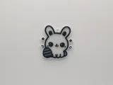 Easter Bunny Keychain #2-0