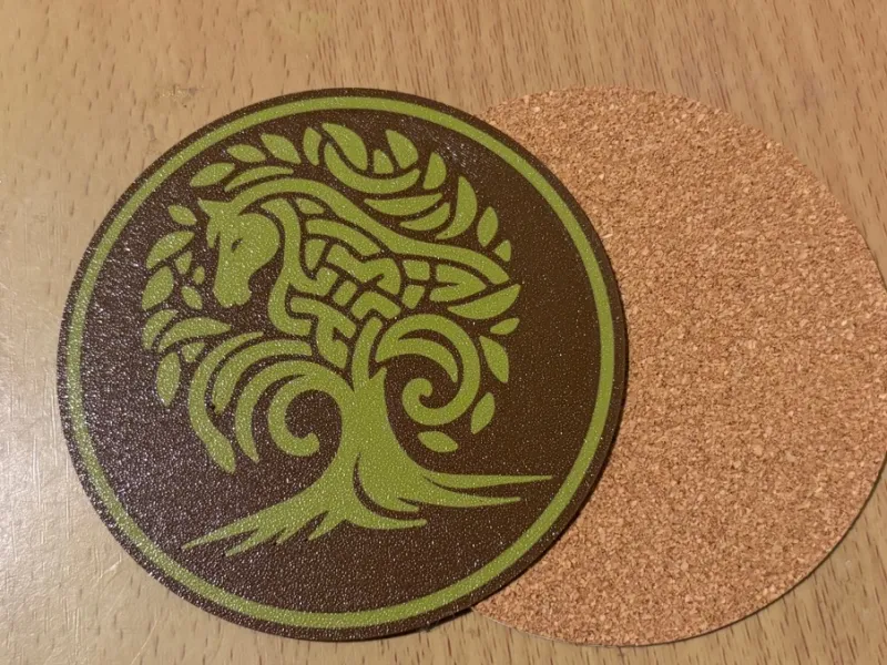 Celtic Horse Coaster