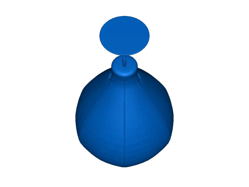 Runder Boxsack 
