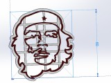 Stampo per biscotti Che Guevara-2
