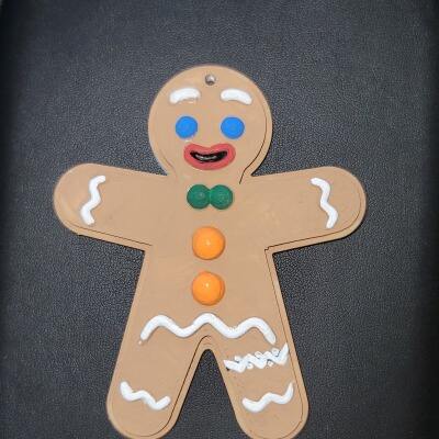 Gingerbread Man - Not the gumdrop buttons!!!