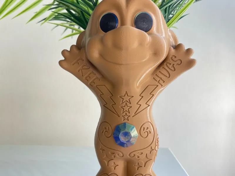 TROLL SWAG LAMP/PLANTER/CONTAINER