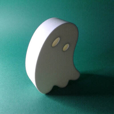 Ghost nestable box 2 (v1) 3d model