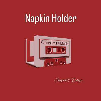 Napkin Holder 60 Min 3d model