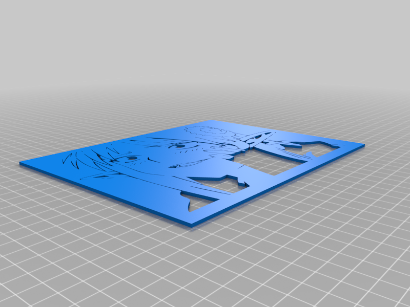 Free Digital Art STL Download - Sako stencilby SMT_M 🦊