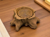 Timber Nest – Modular Tree Root Coaster Holder-1