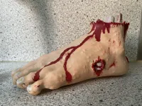 Halloween Bloody Foot 🦶🩸🎃-5