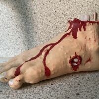 Halloween Bloody Foot 🦶🩸🎃-5