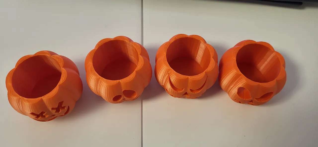 Halloween Pumpkin Tealight  Holder