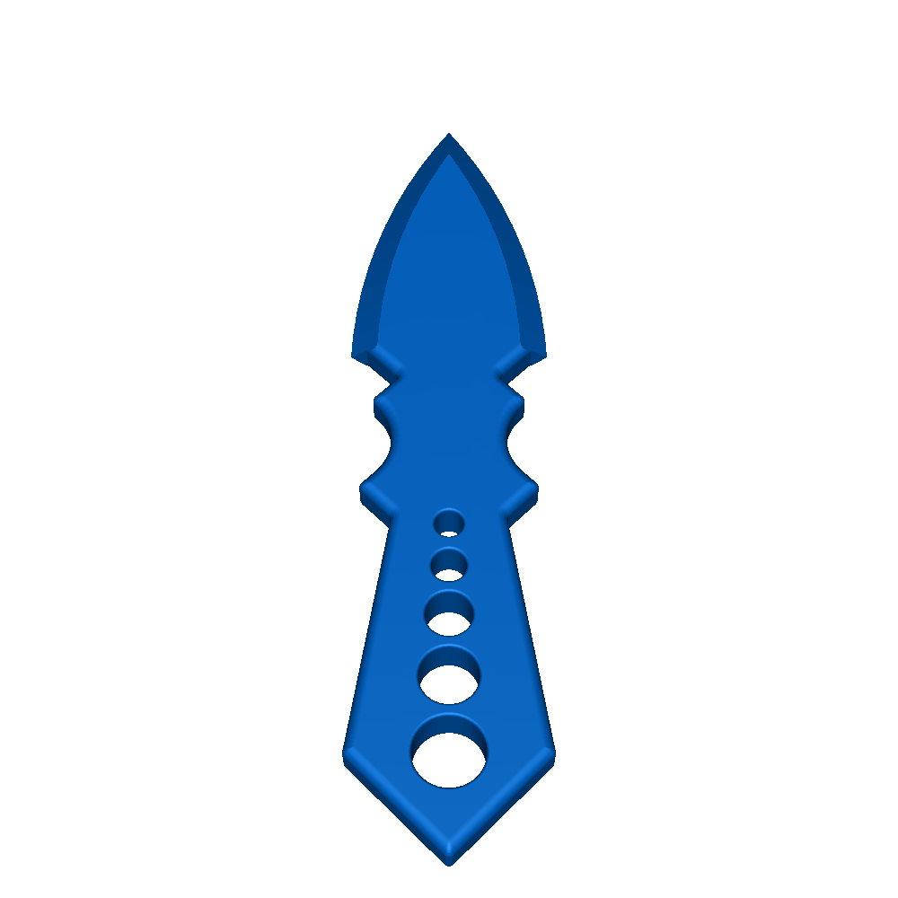 Diego Umbrella Academy Knife 3D models download Creality Cloud