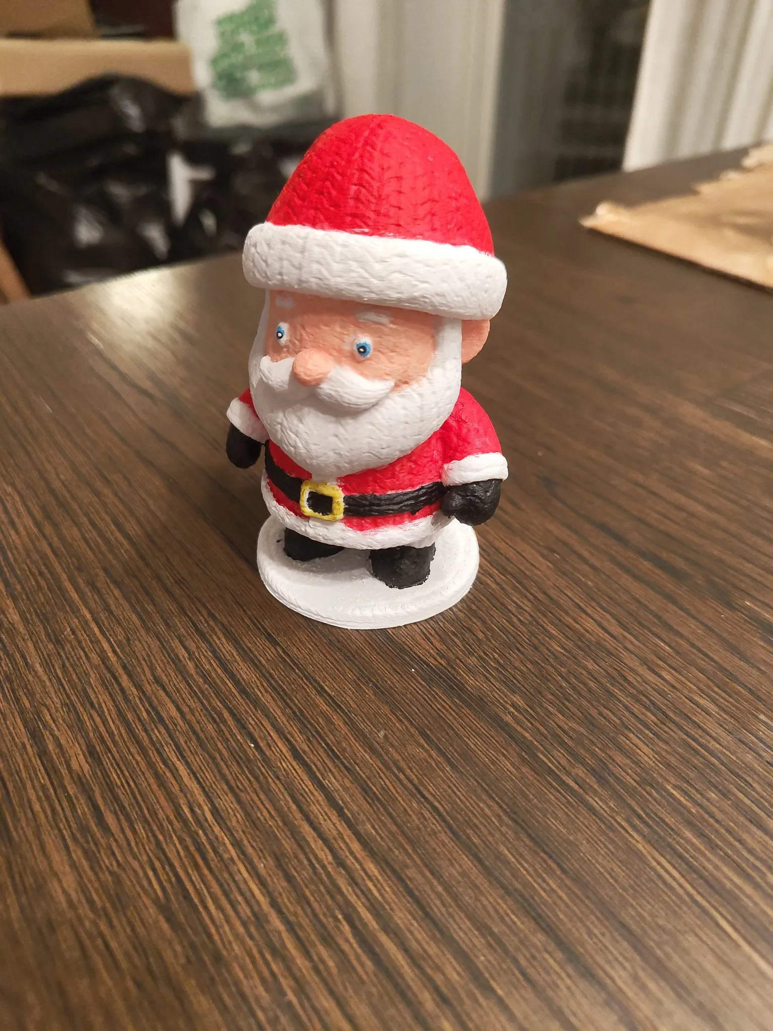 Christmas Knitted series little Santa-1