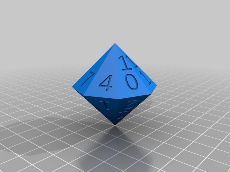 Twelve and Sixteen Sided Dice  