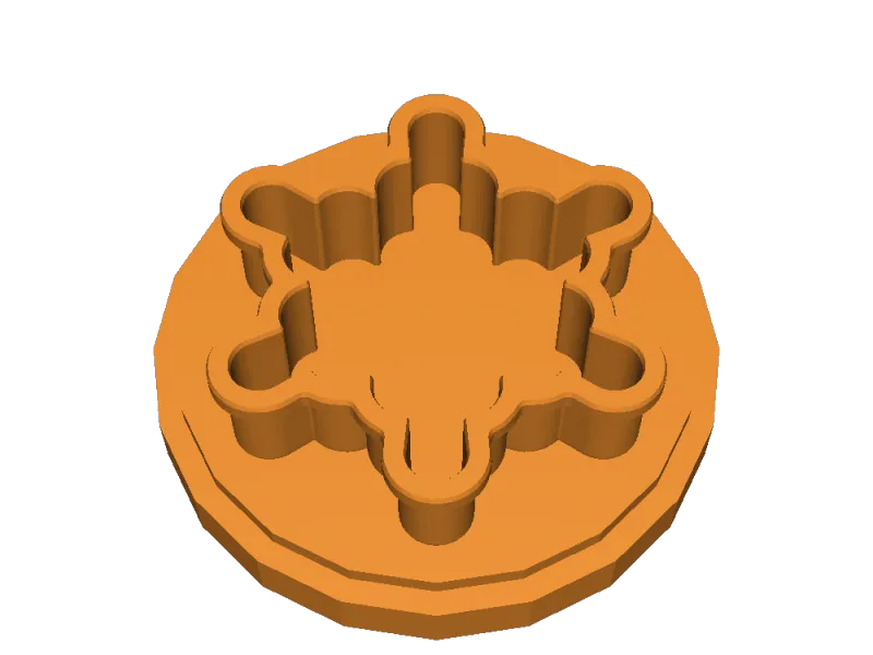 Snowflake mold 4th try
