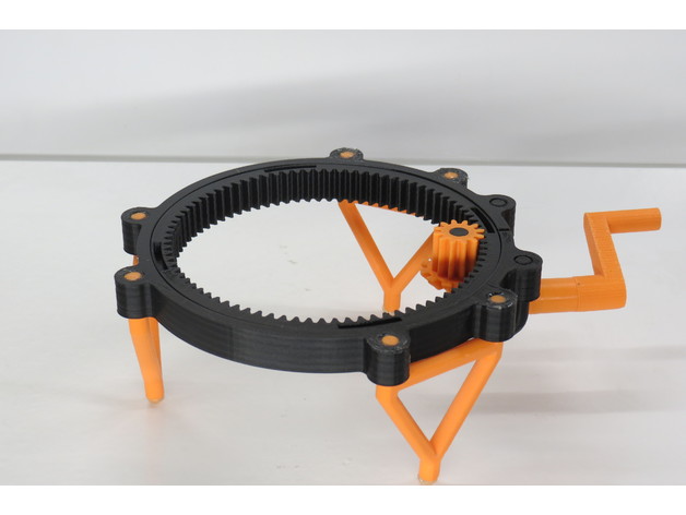 Fully 3D-printable turntable by Bribro12 | 3D models download ...