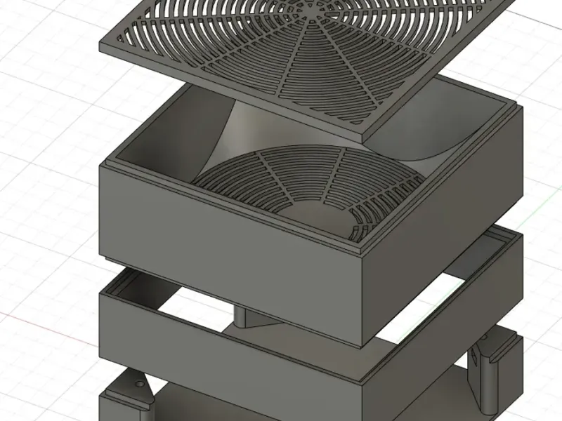 Air Purifier 120mm fan