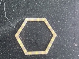 New design modular hexagon light frame-2