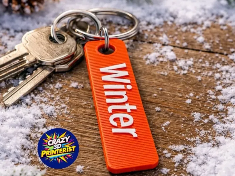Winter Sleutelhanger
