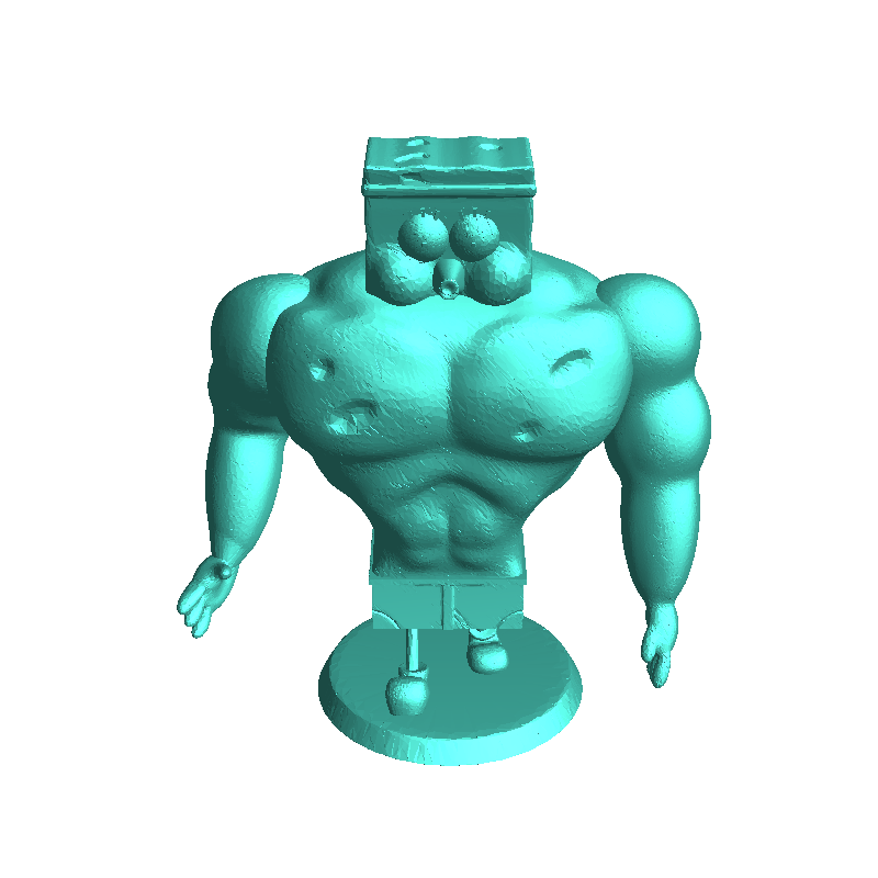 SPONGEBOB MUSCOLOSO - BOB ESPONJA MUSCULOSO