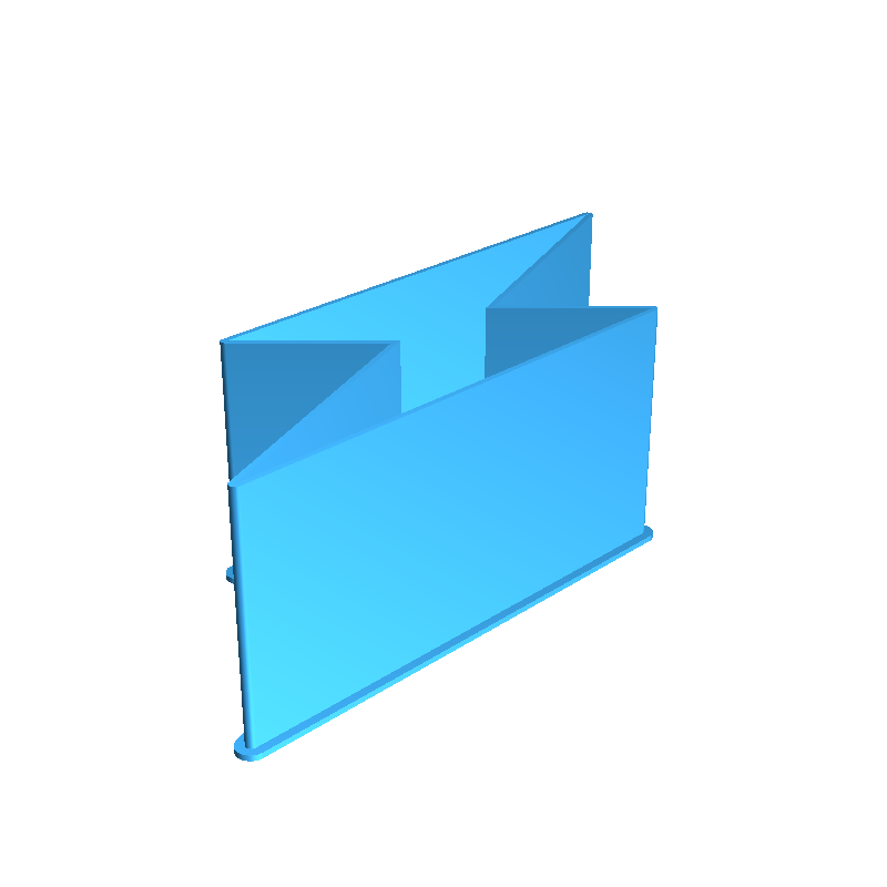 Lightning Bolt (model 2), nestable box (v1)