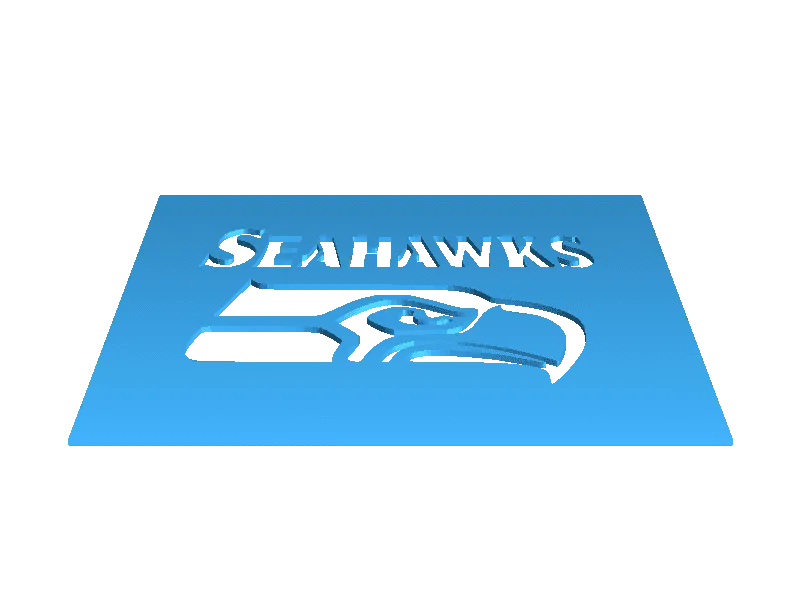 Seahawk stencil