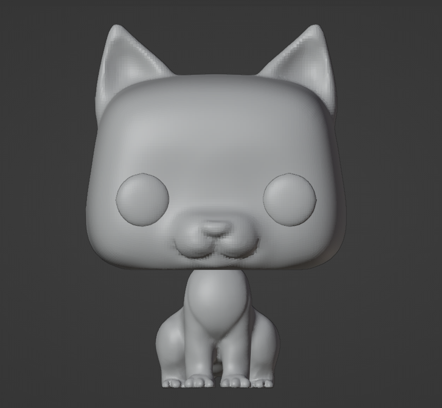 Funko Pop Cat | 3D models download | Creality Cloud