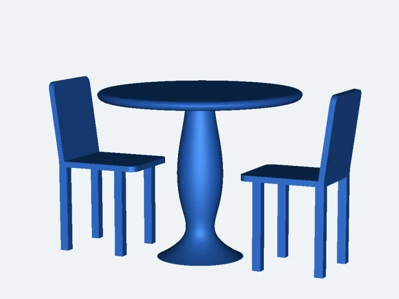 Table and Chairs