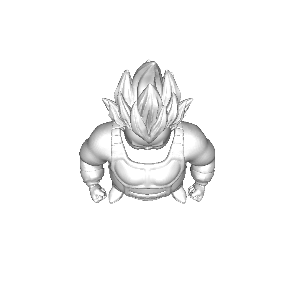 Vegeta Ultra Ego Chubby Fat Figure from Dragon Ball