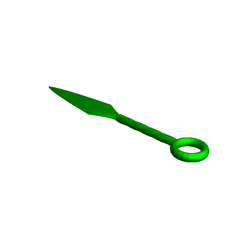 kunai-3d-models-download-creality-cloud