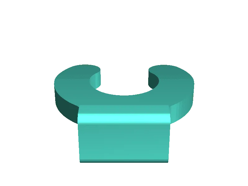 Clip PTFE côté tête pour imprimante
