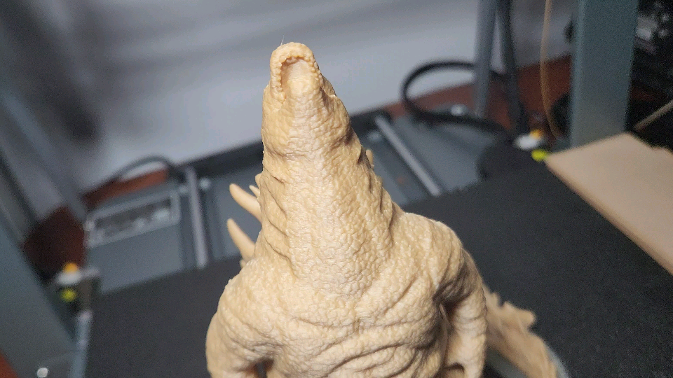 Making Pla Textured oh yes, the detail is great. Nice texture using Wood PLA. | Creality Cloud