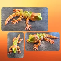 Iguana Figurine - Miniatures - PLA - 3D printed product - фото 23