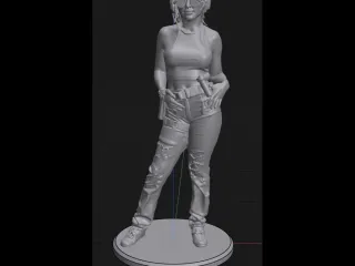 Female Desert Warrior!