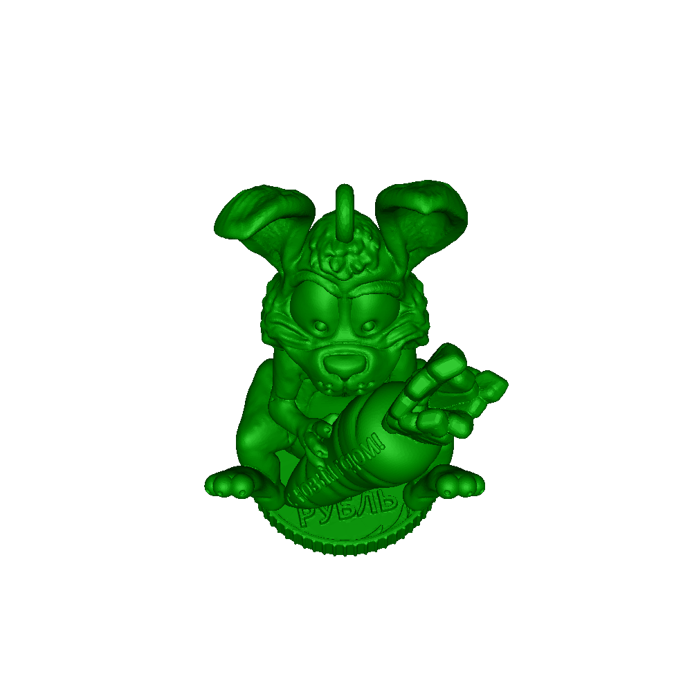 Free Digital Art STL Download - Заяц by Slavik Mikhaylov