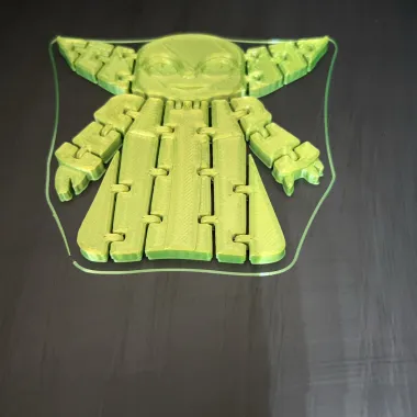 Flexi Articulated Baby Yoda (The Child) from The Mandalorian-0
