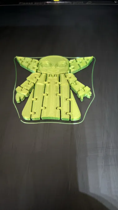 Flexi Articulated Baby Yoda (The Child) from The Mandalorian-0