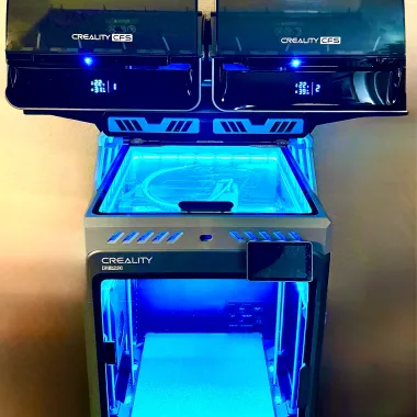 Finally completed the K2 Pro Riser and Dual CFS Shelves. I used grey ...