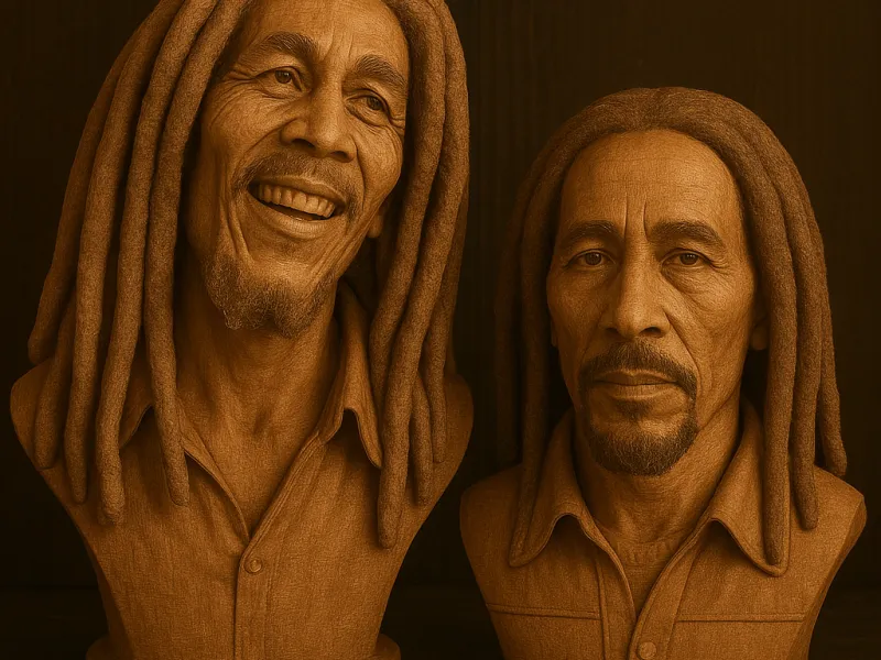 Bob Marley 2 busts