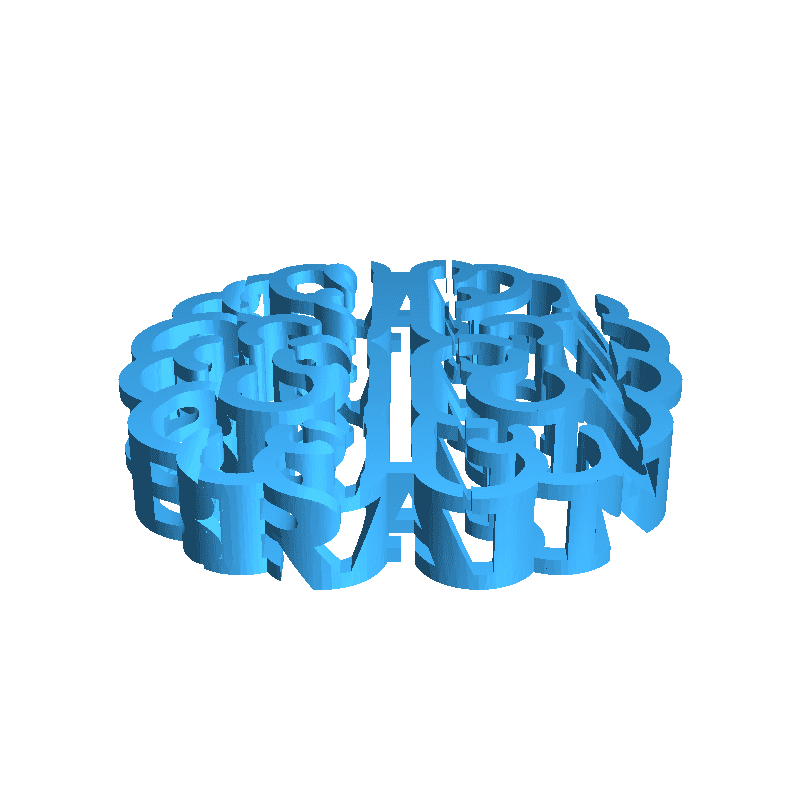 Text Flip - Brain
